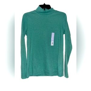 NWT Croft & Barrow Long Sleeve Mock Neck